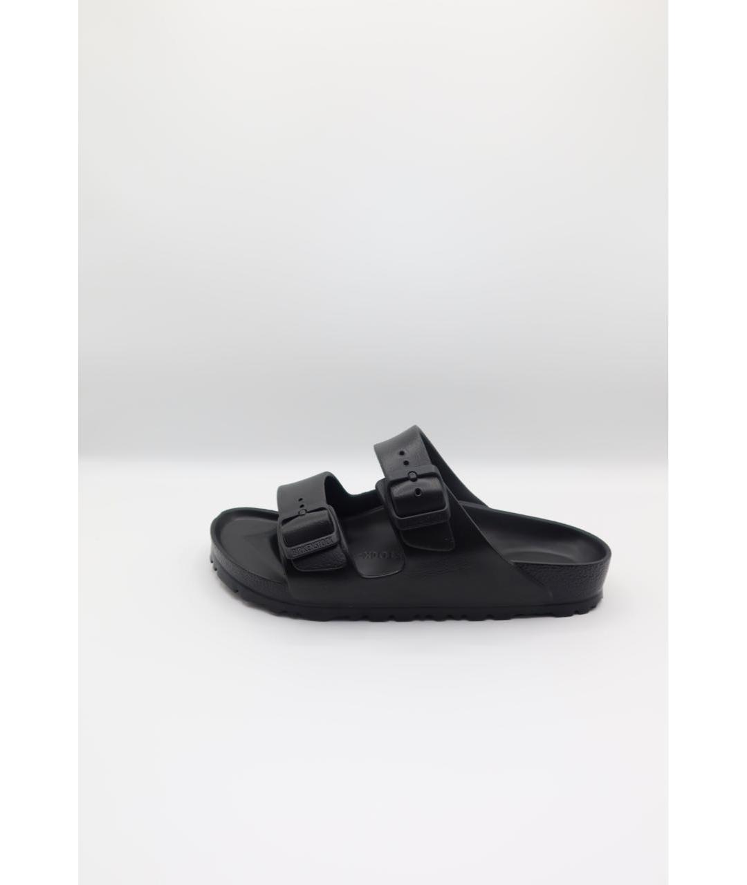 BIRKENSTOCK Черные шлепанцы, фото 6