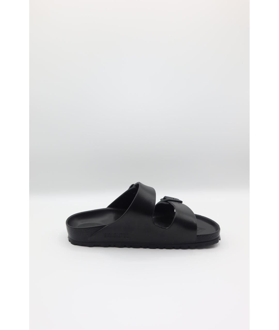 BIRKENSTOCK Черные шлепанцы, фото 3