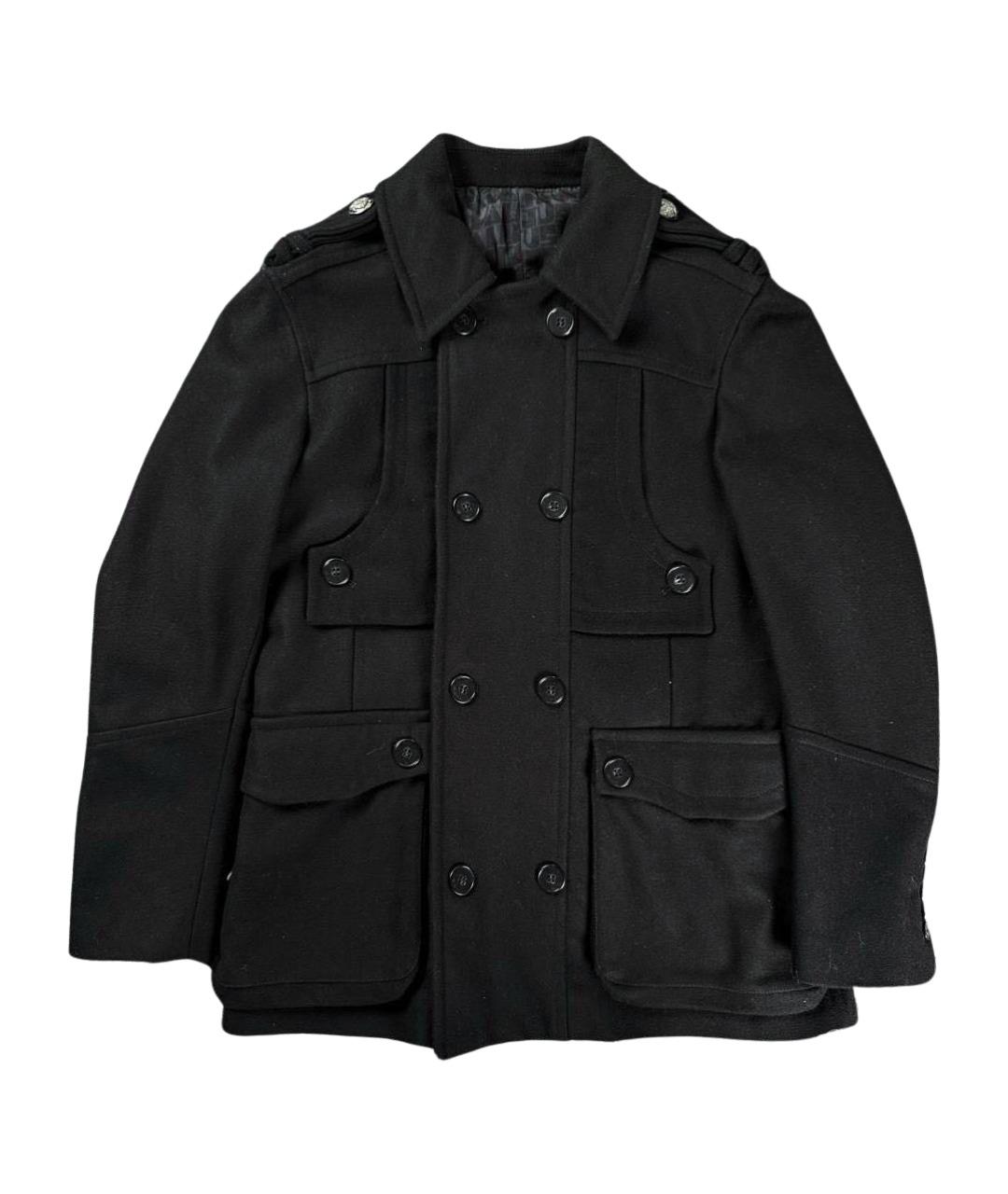 JUST CAVALLI Черная хлопковая куртка, фото 1