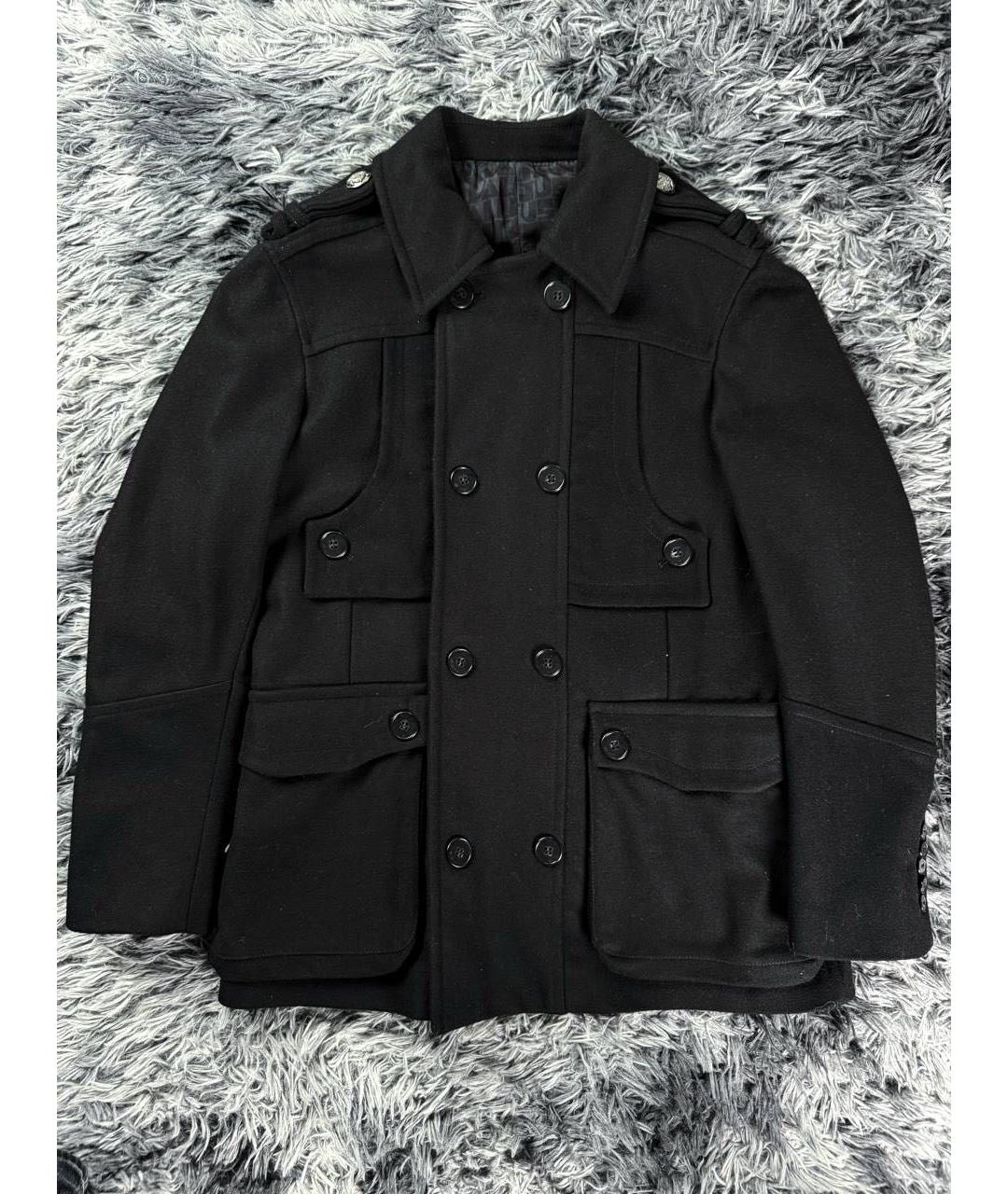 JUST CAVALLI Черная хлопковая куртка, фото 7