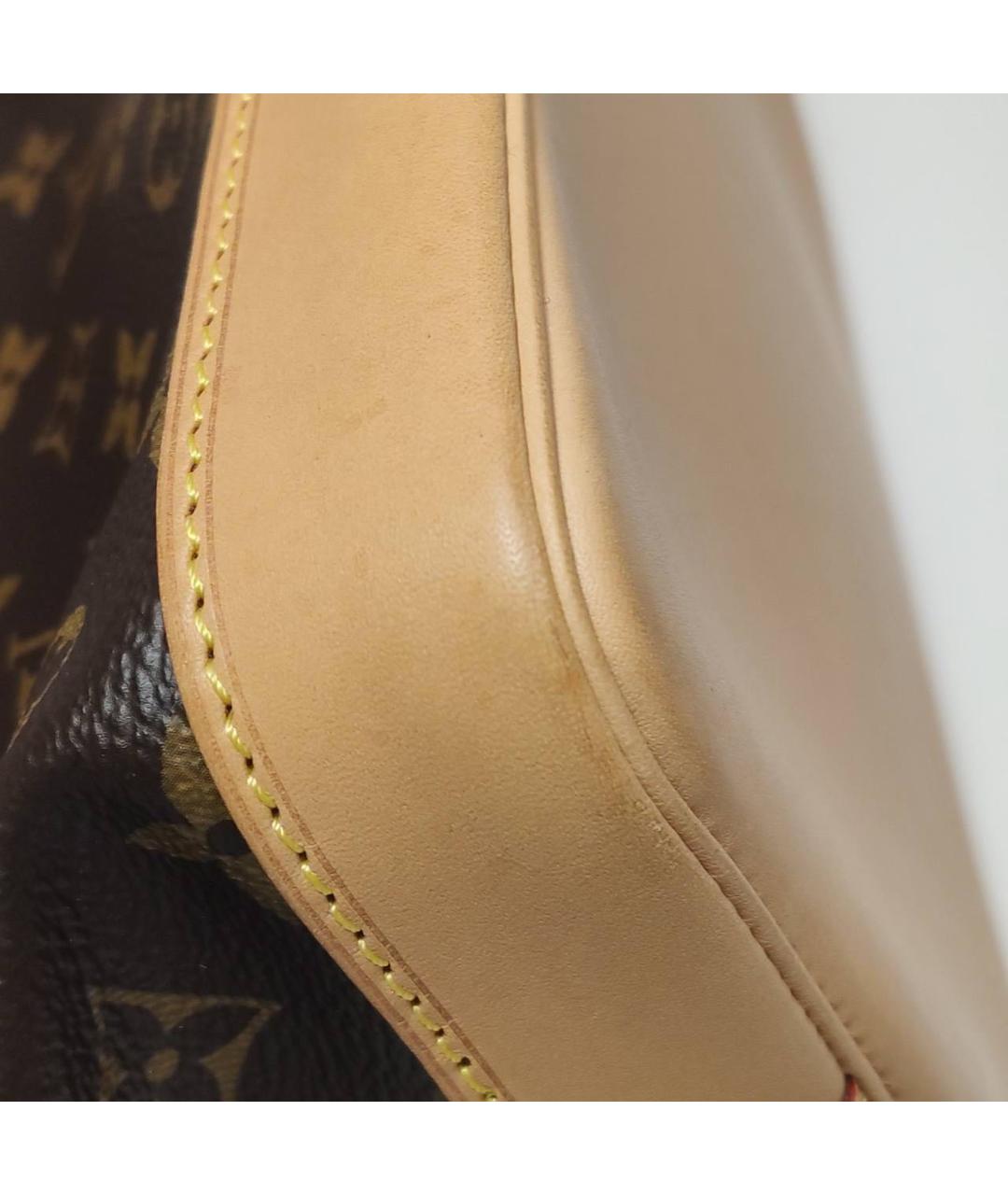 LOUIS VUITTON Коричневая сумка тоут, фото 8