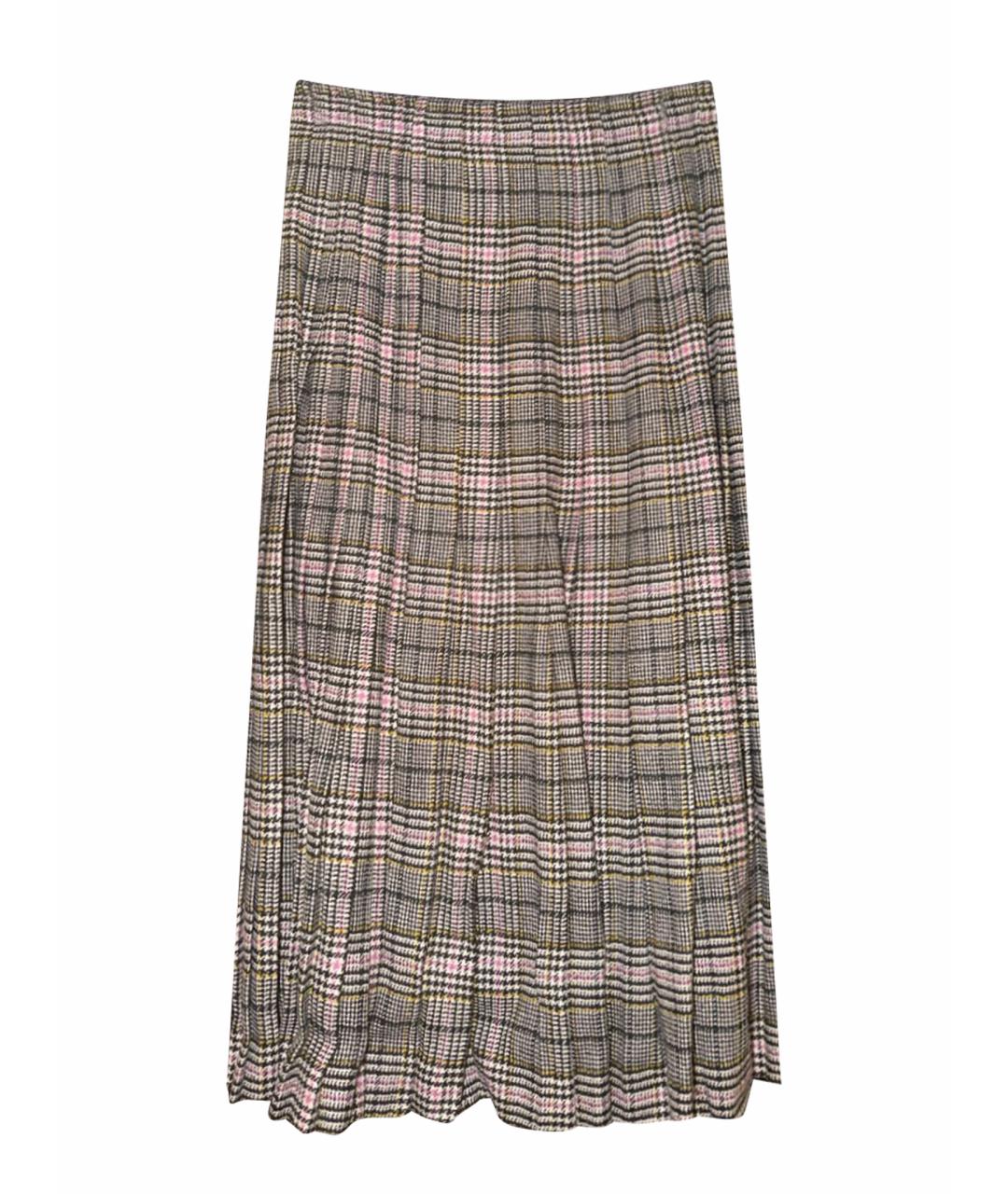 ERMANNO SCERVINO Серая юбка миди, фото 1