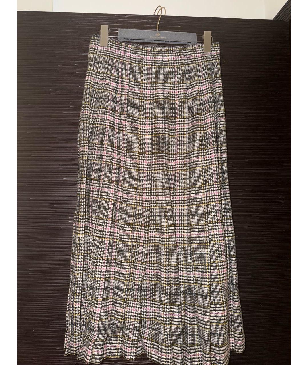 ERMANNO SCERVINO Серая юбка миди, фото 4