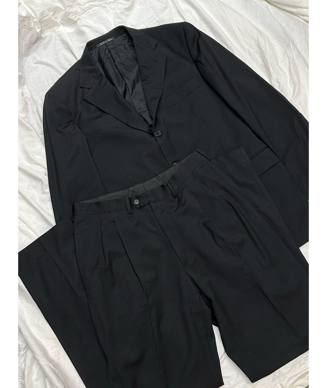 FENDI Черный классический костюм, фото 3