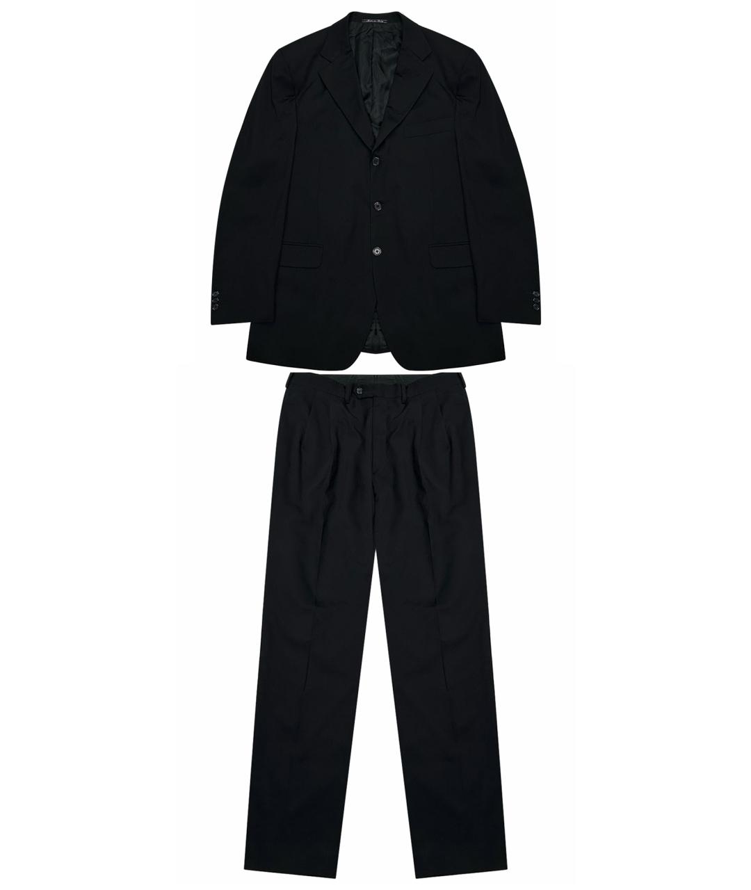FENDI Черный классический костюм, фото 1