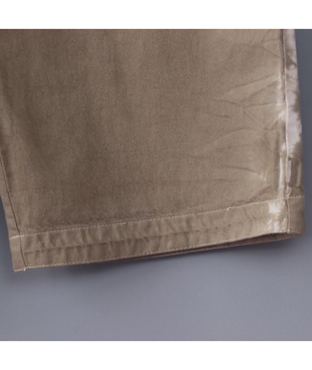 WEEKEND MAX MARA Бежевые хлопковые прямые джинсы, фото 7