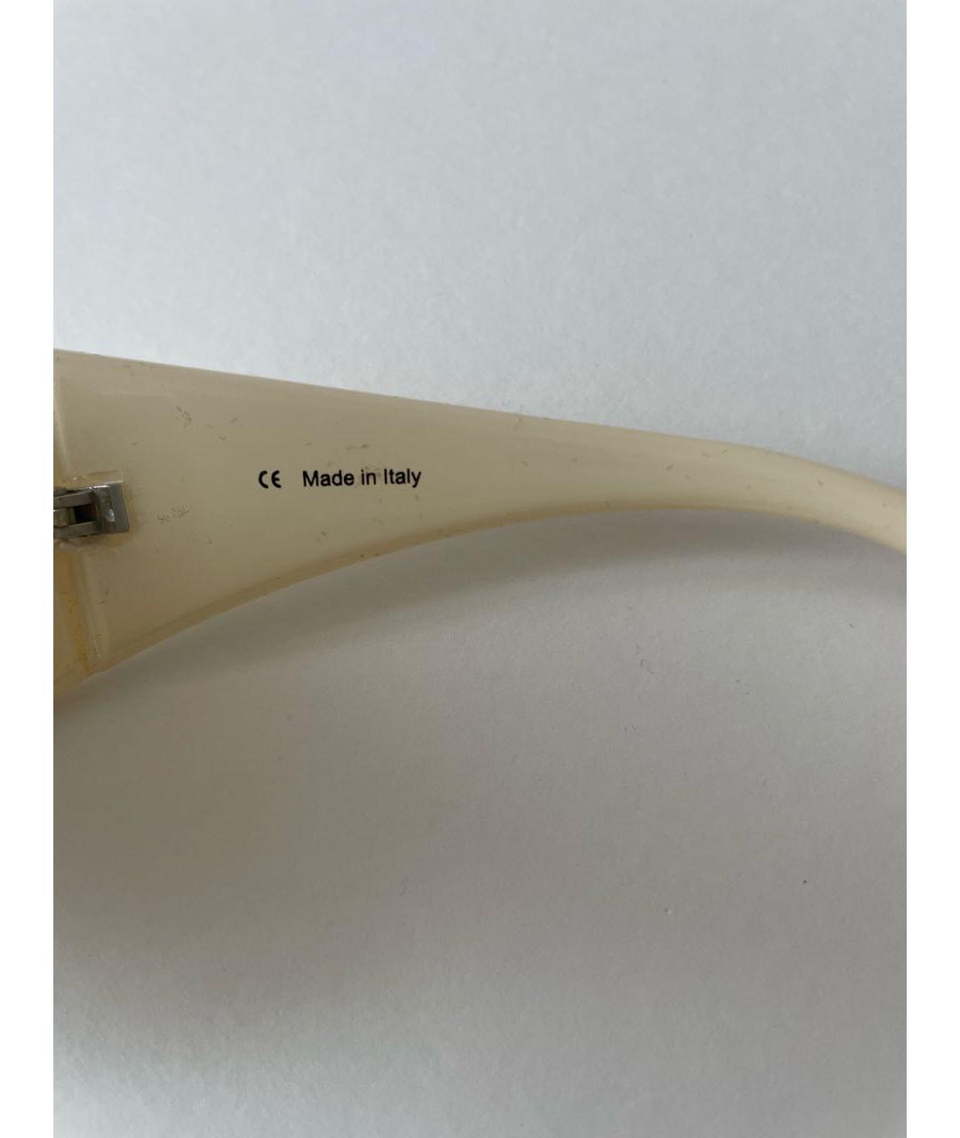 GIVENCHY Желтые пластиковые солнцезащитные очки, фото 5