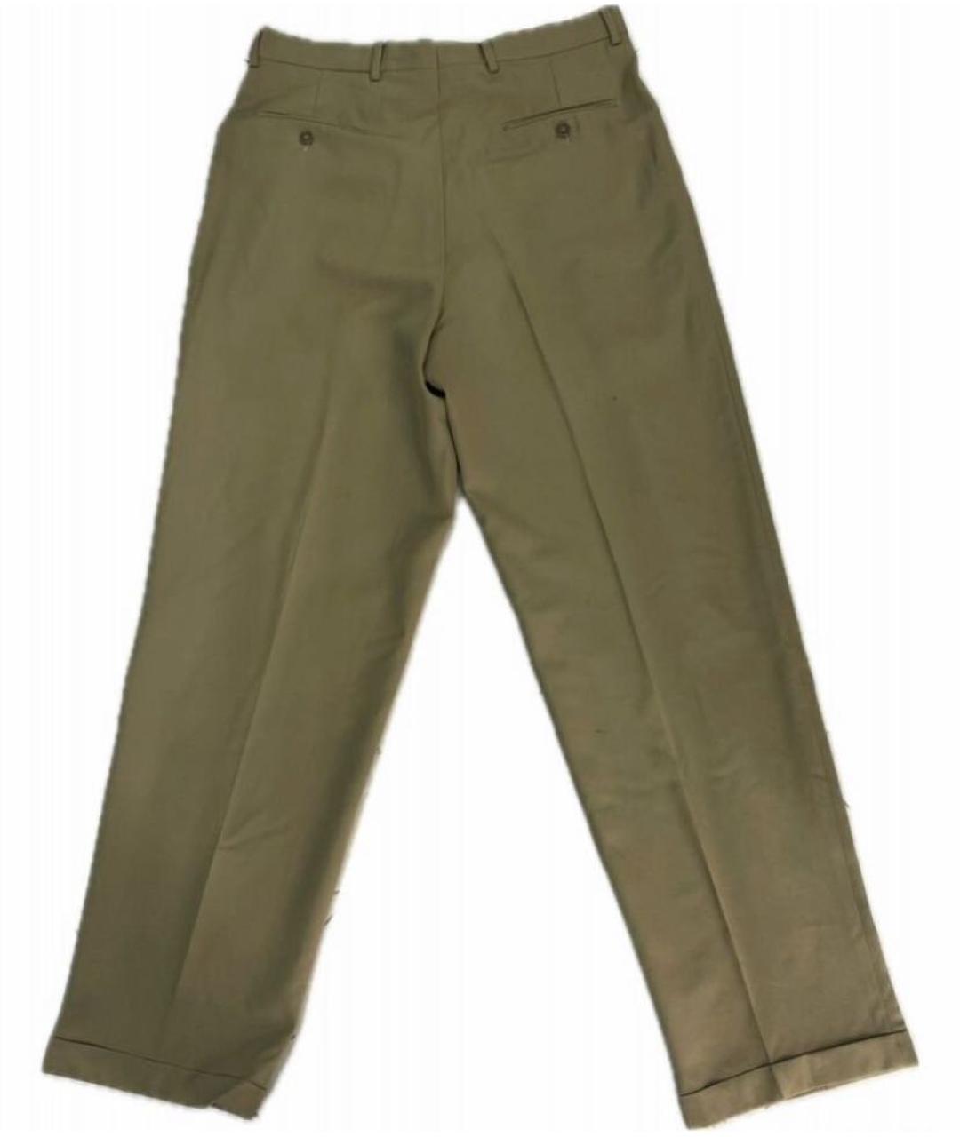 GIVENCHY Хаки классические брюки, фото 4