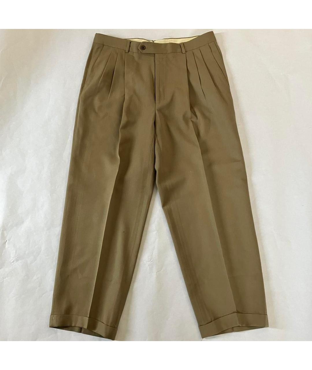 GIVENCHY Хаки классические брюки, фото 2