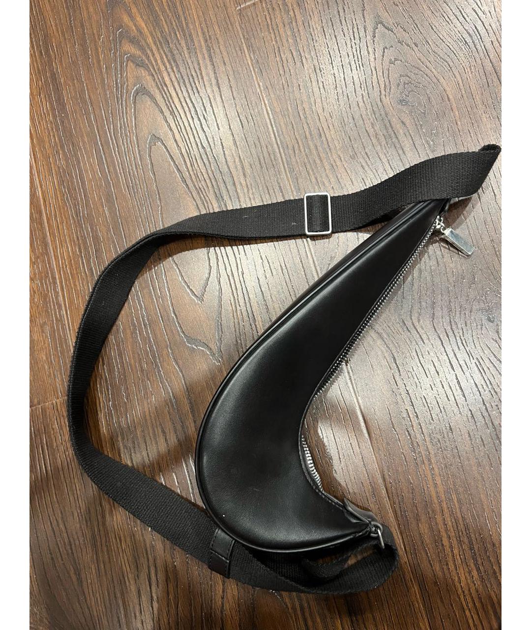 JACQUEMUS Коричневая кожаная сумка через плечо, фото 2