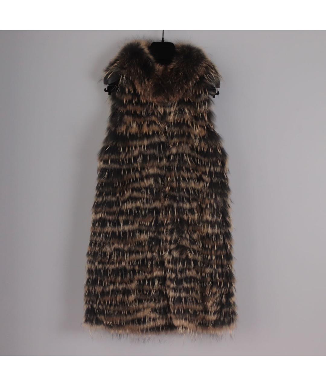 TWIN-SET Мульти меховой жилет, фото 2