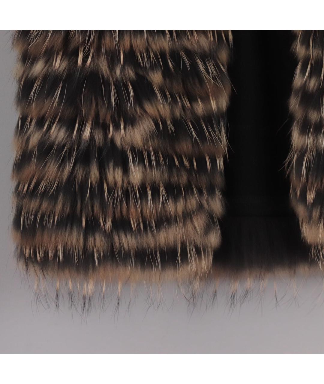 TWIN-SET Мульти меховой жилет, фото 5