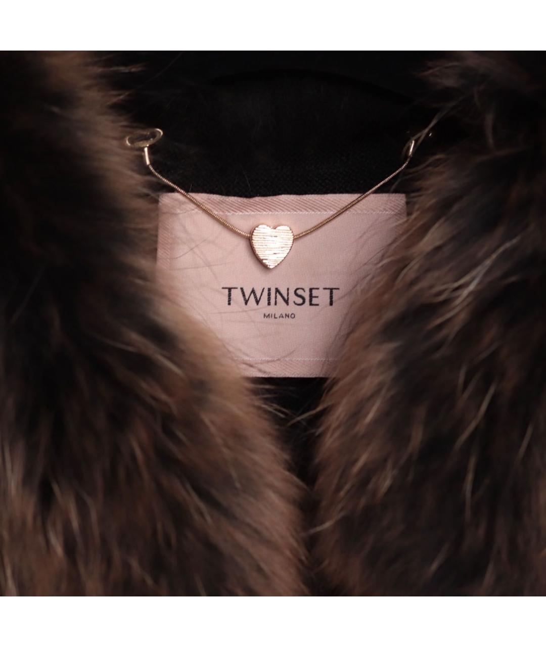 TWIN-SET Мульти меховой жилет, фото 4