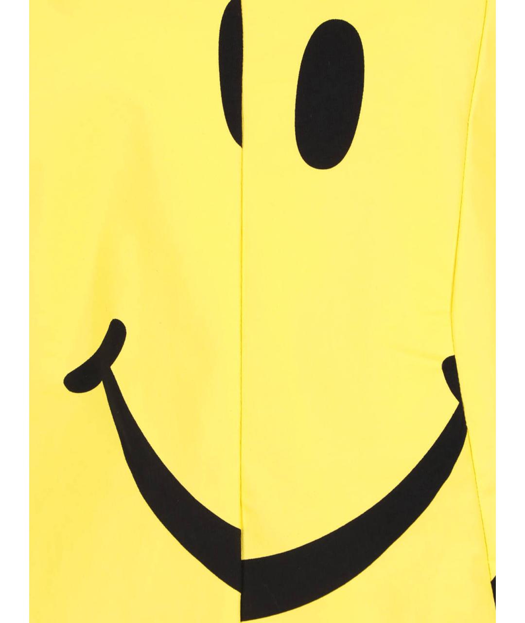 MOSCHINO Черное хлопковое повседневное платье, фото 3