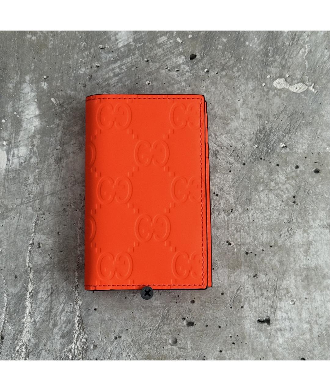 GUCCI Оранжевый кардхолдер, фото 8