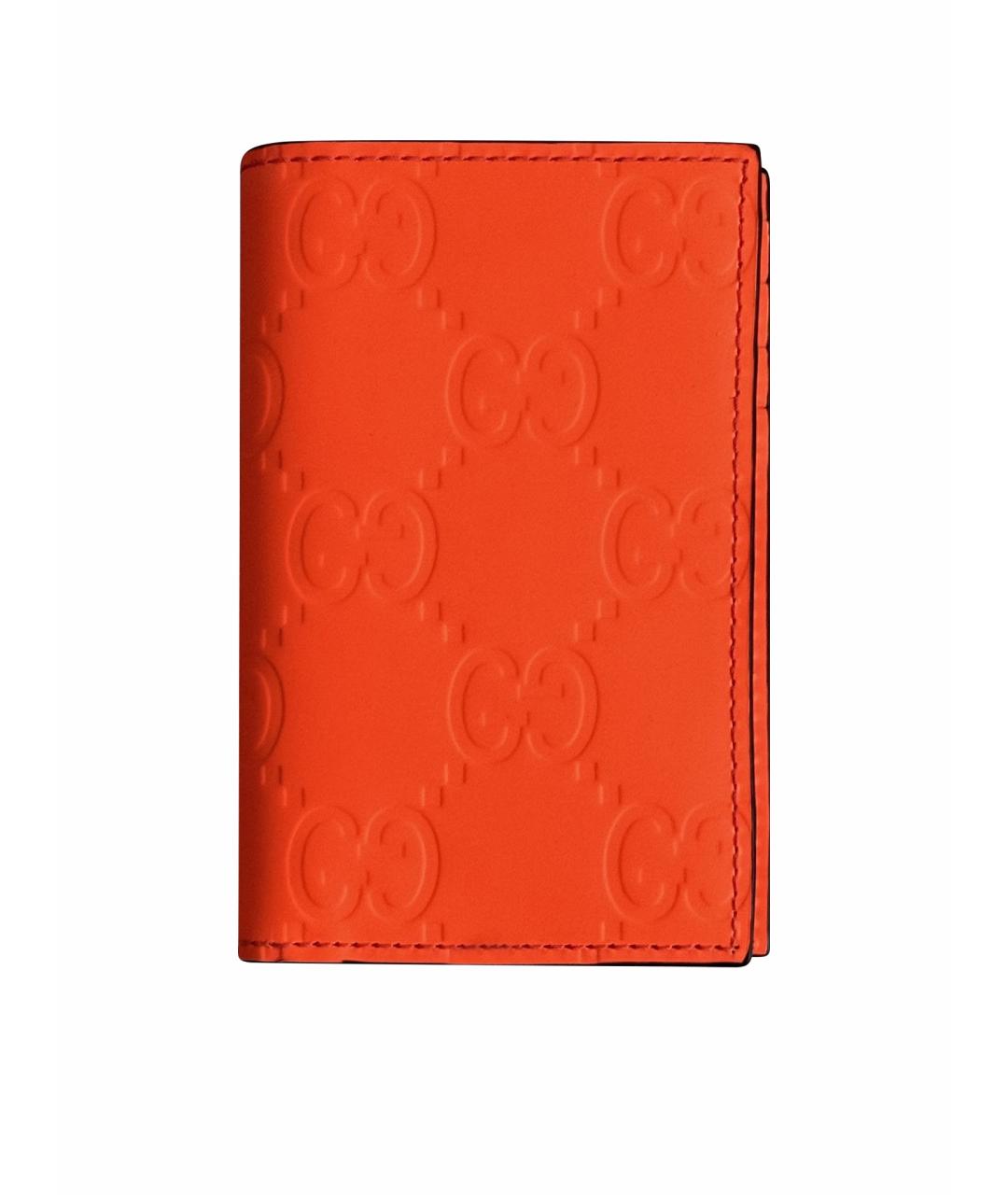 GUCCI Оранжевый кардхолдер, фото 1