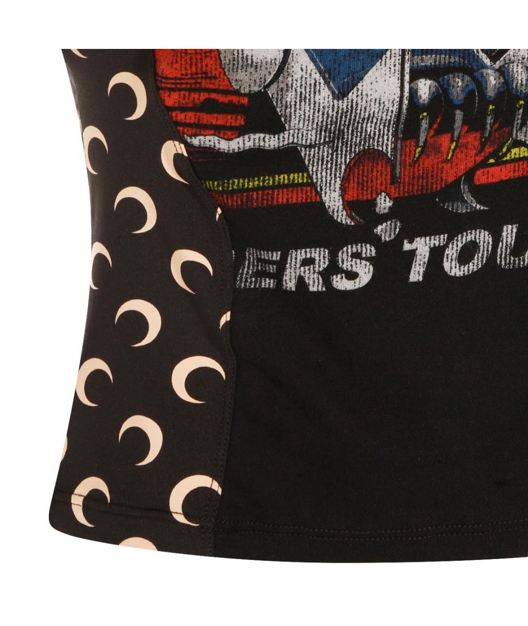 MARINE SERRE Мульти полиамидовая футболка, фото 3