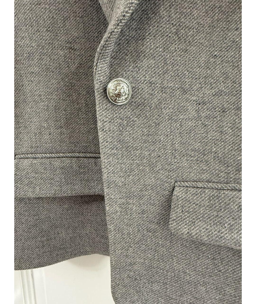 ZADIG & VOLTAIRE Серое шерстяное пальто, фото 4
