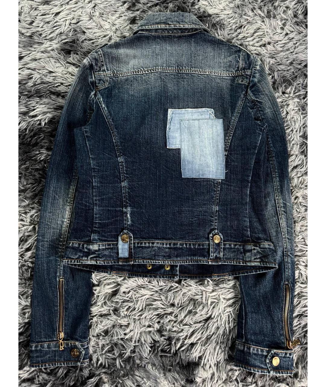 JOHN GALLIANO Синяя деним куртка, фото 2