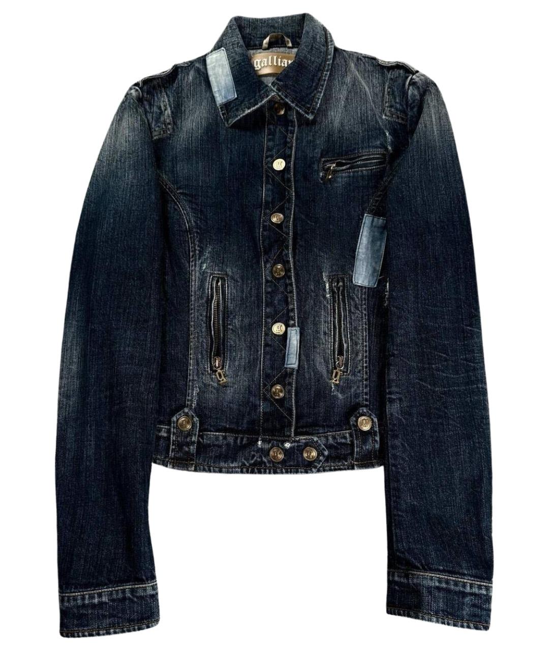 JOHN GALLIANO Синяя деним куртка, фото 1