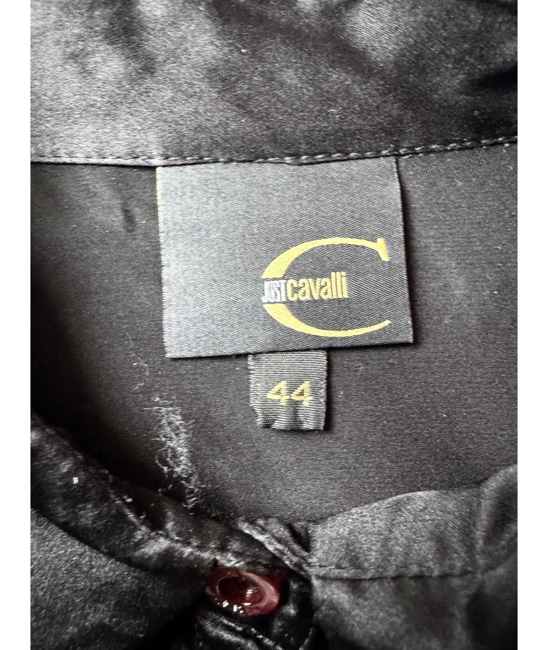 JUST CAVALLI Черная кэжуал рубашка, фото 5