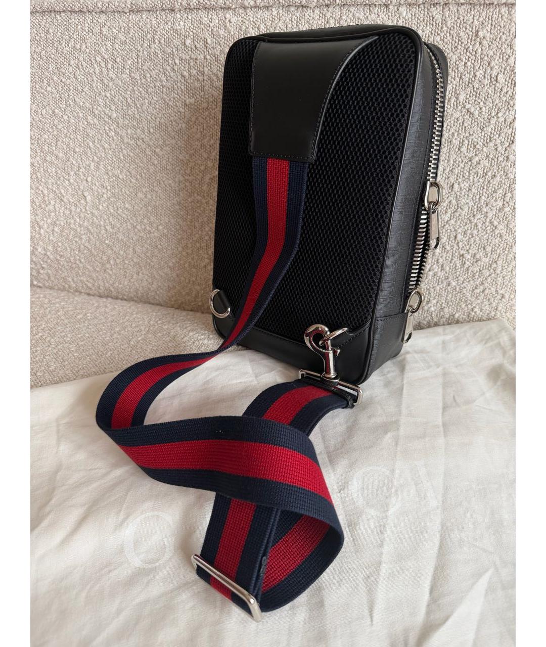 GUCCI Черная сумка на плечо, фото 2