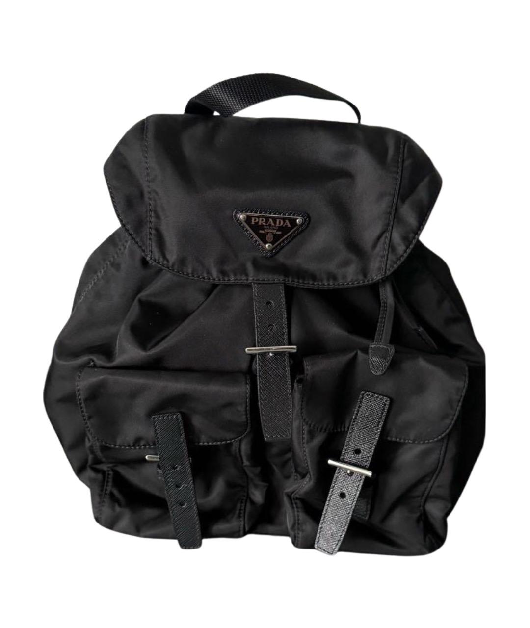 PRADA Черный рюкзак, фото 1