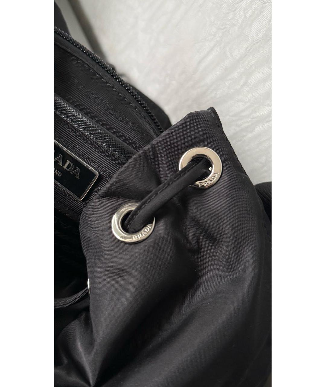PRADA Черный рюкзак, фото 3