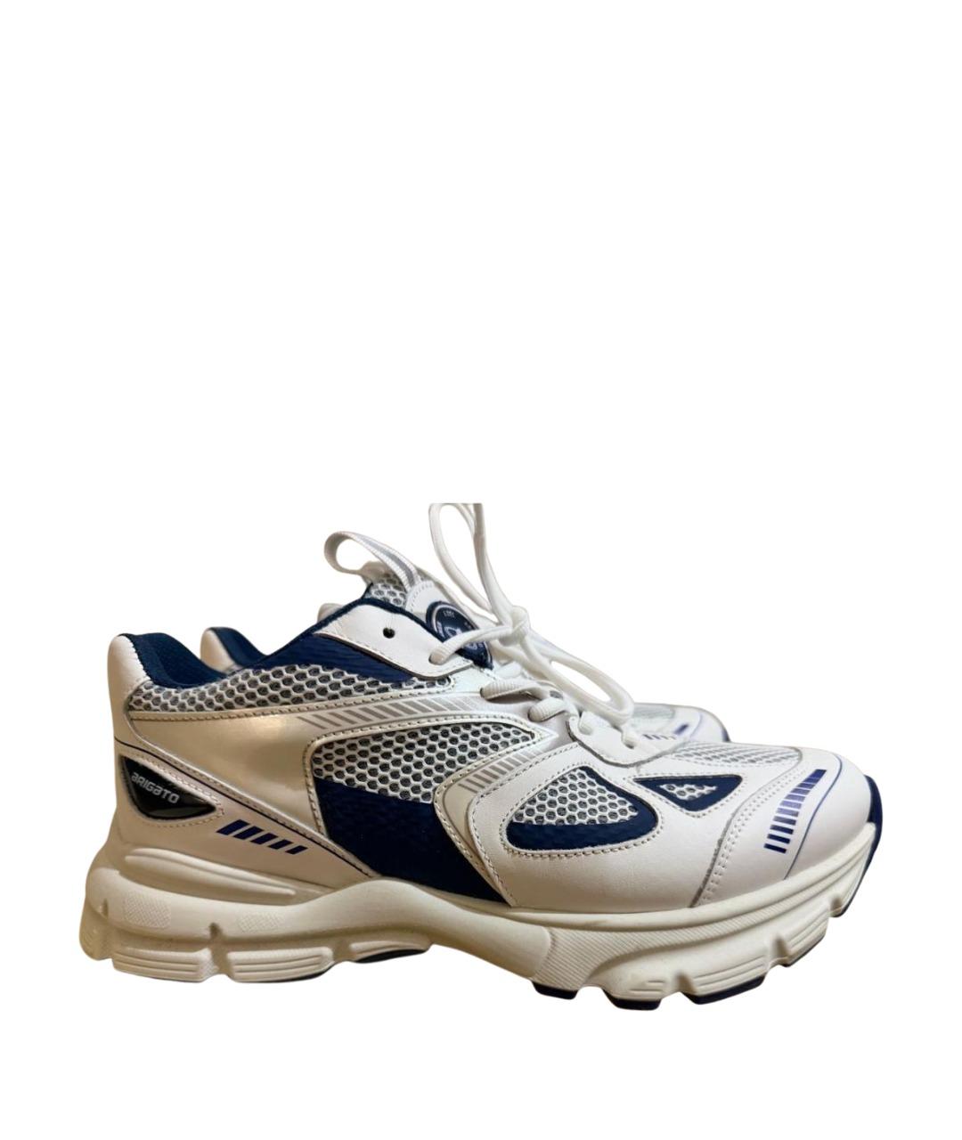 AXEL ARIGATO Белые текстильные низкие кроссовки / кеды, фото 1