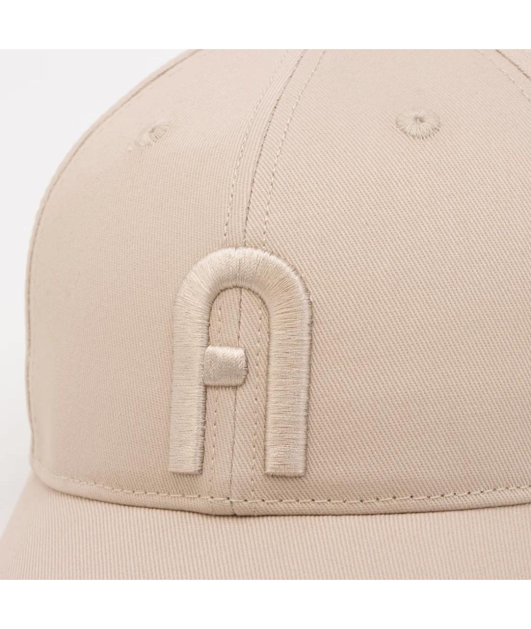 FURLA Бежевая хлопковая кепка, фото 3