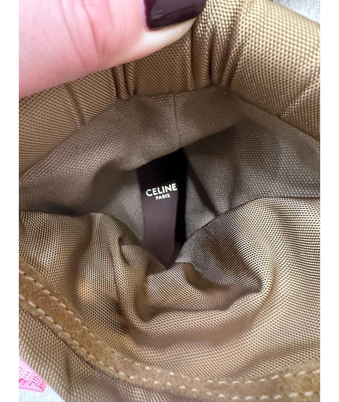 CELINE Горчичные ботинки, фото 6