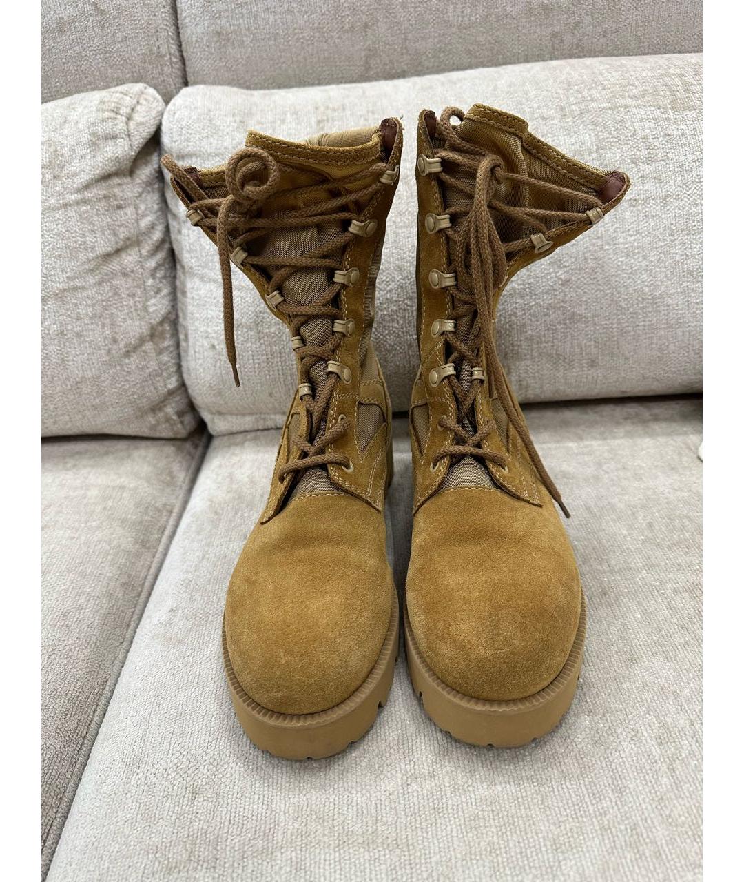 CELINE Горчичные ботинки, фото 3