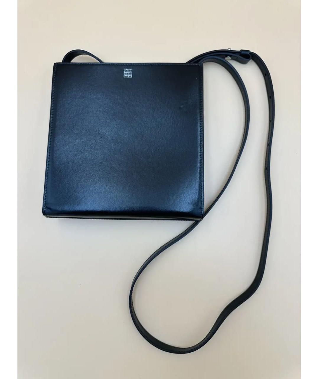 GIVENCHY Черная кожаная сумка через плечо, фото 4