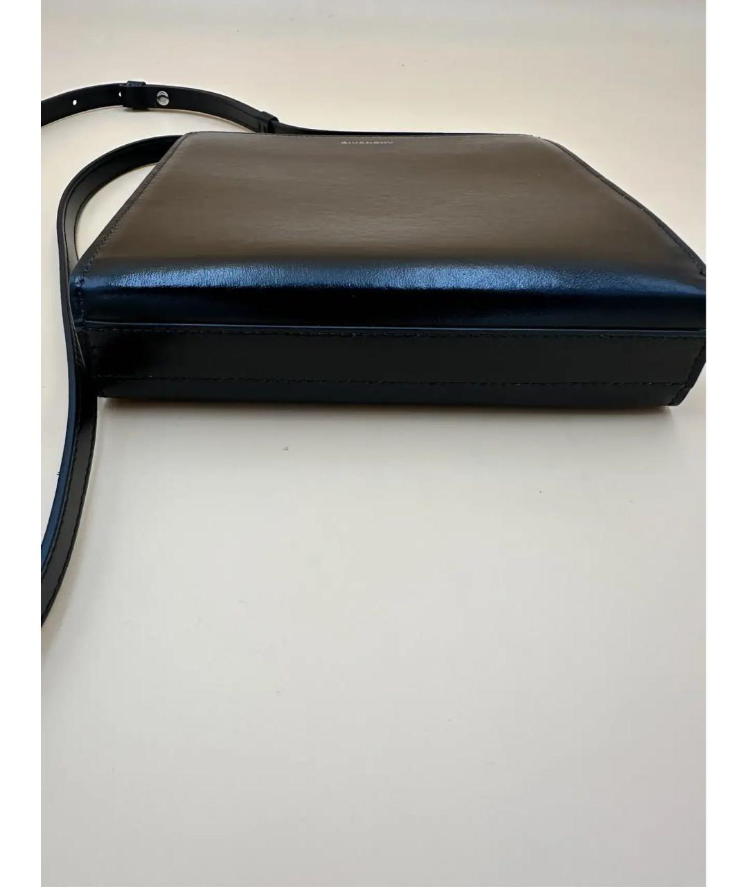 GIVENCHY Черная кожаная сумка через плечо, фото 3