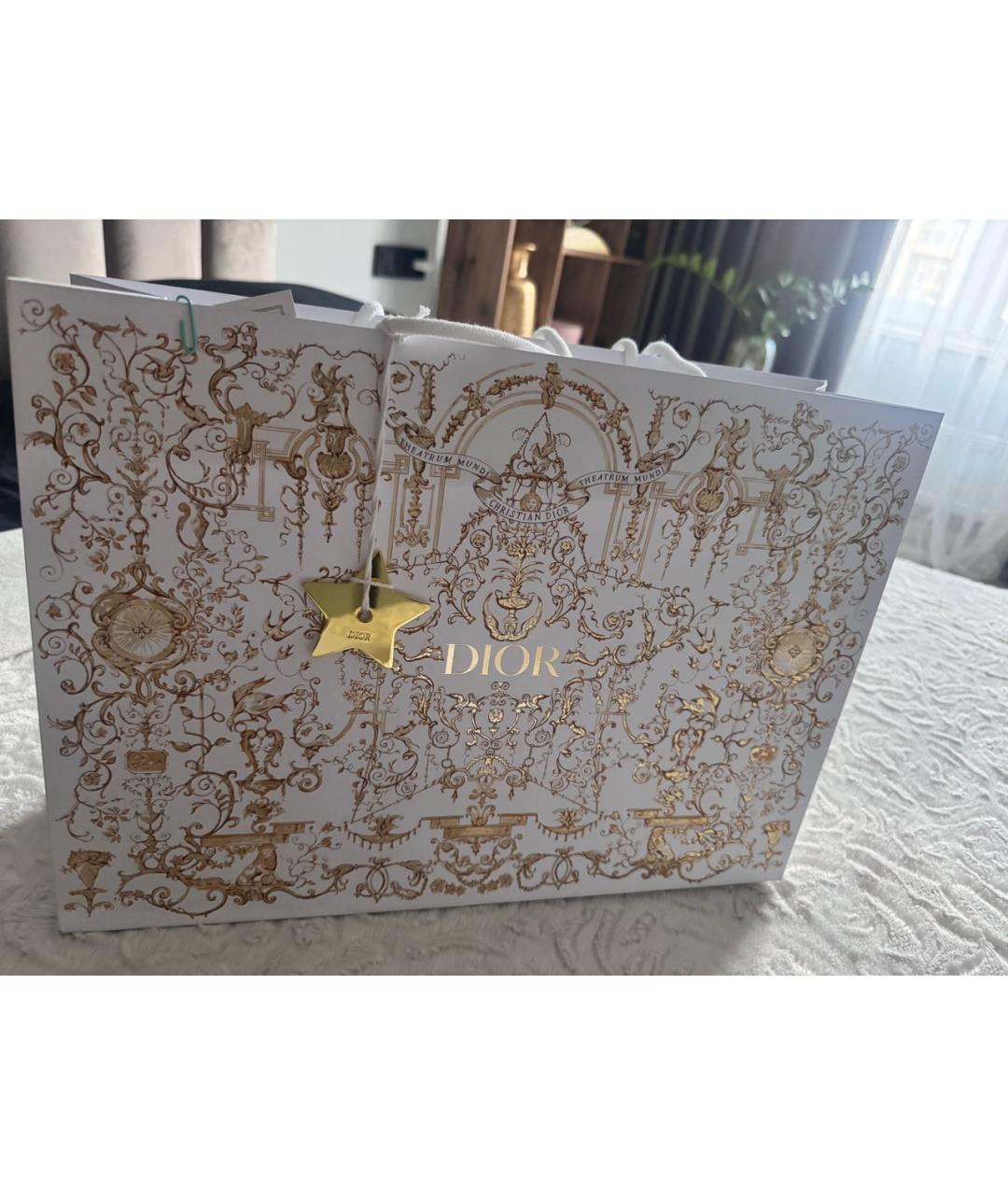 CHRISTIAN DIOR Мульти шерстяной шарф, фото 7