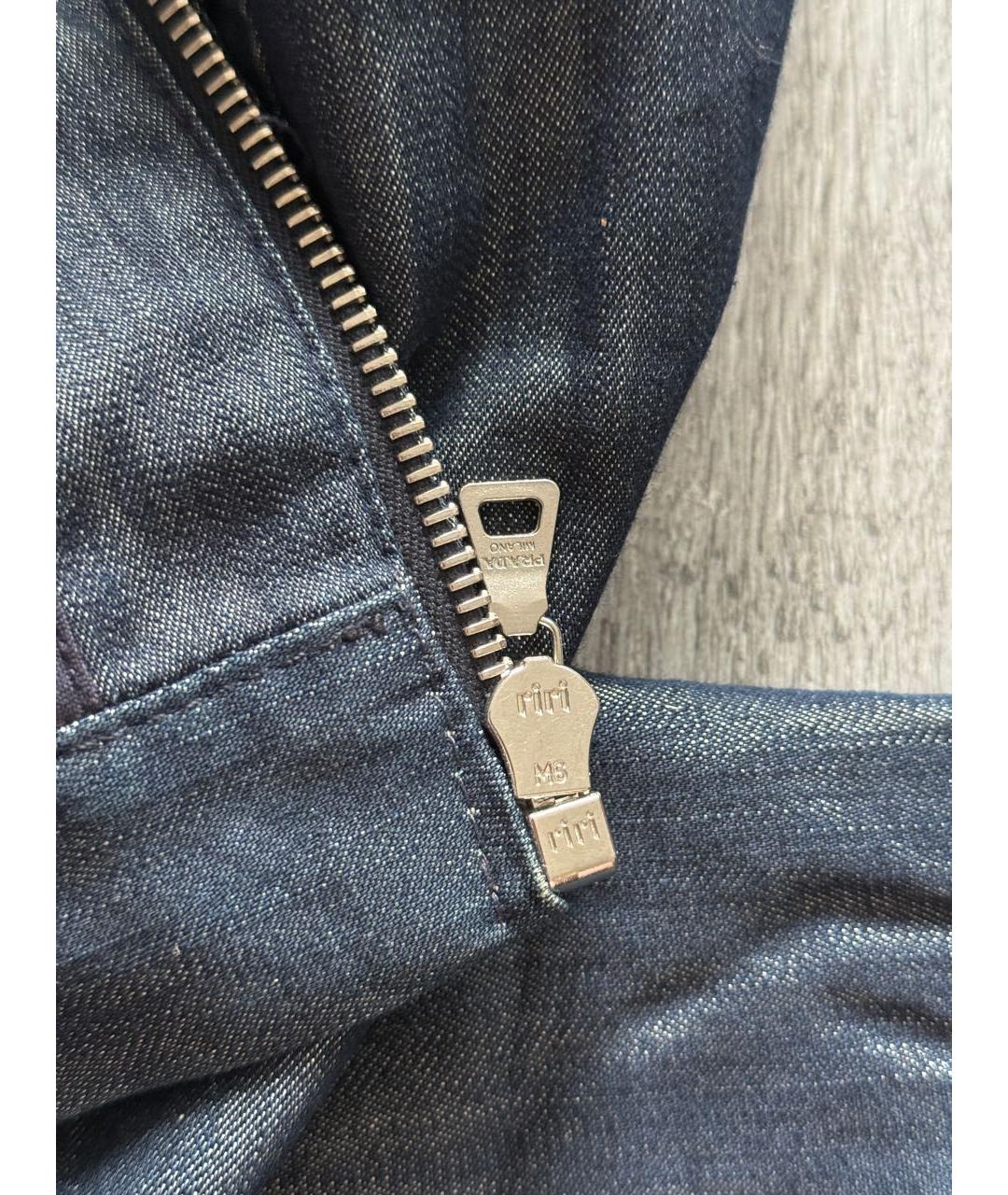 PRADA Темно-синяя деним куртка, фото 6