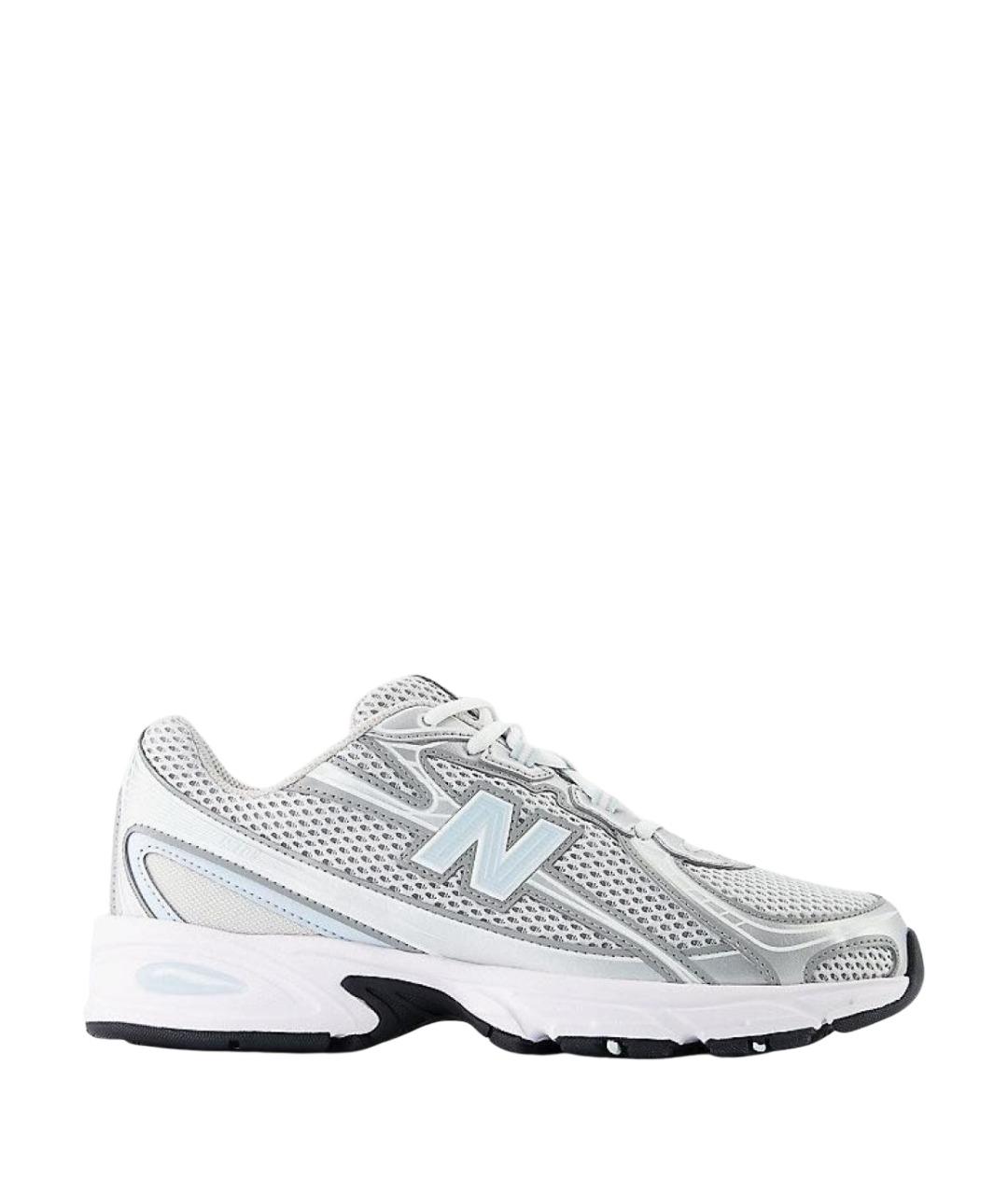 NEW BALANCE Серые текстильные кроссовки, фото 1