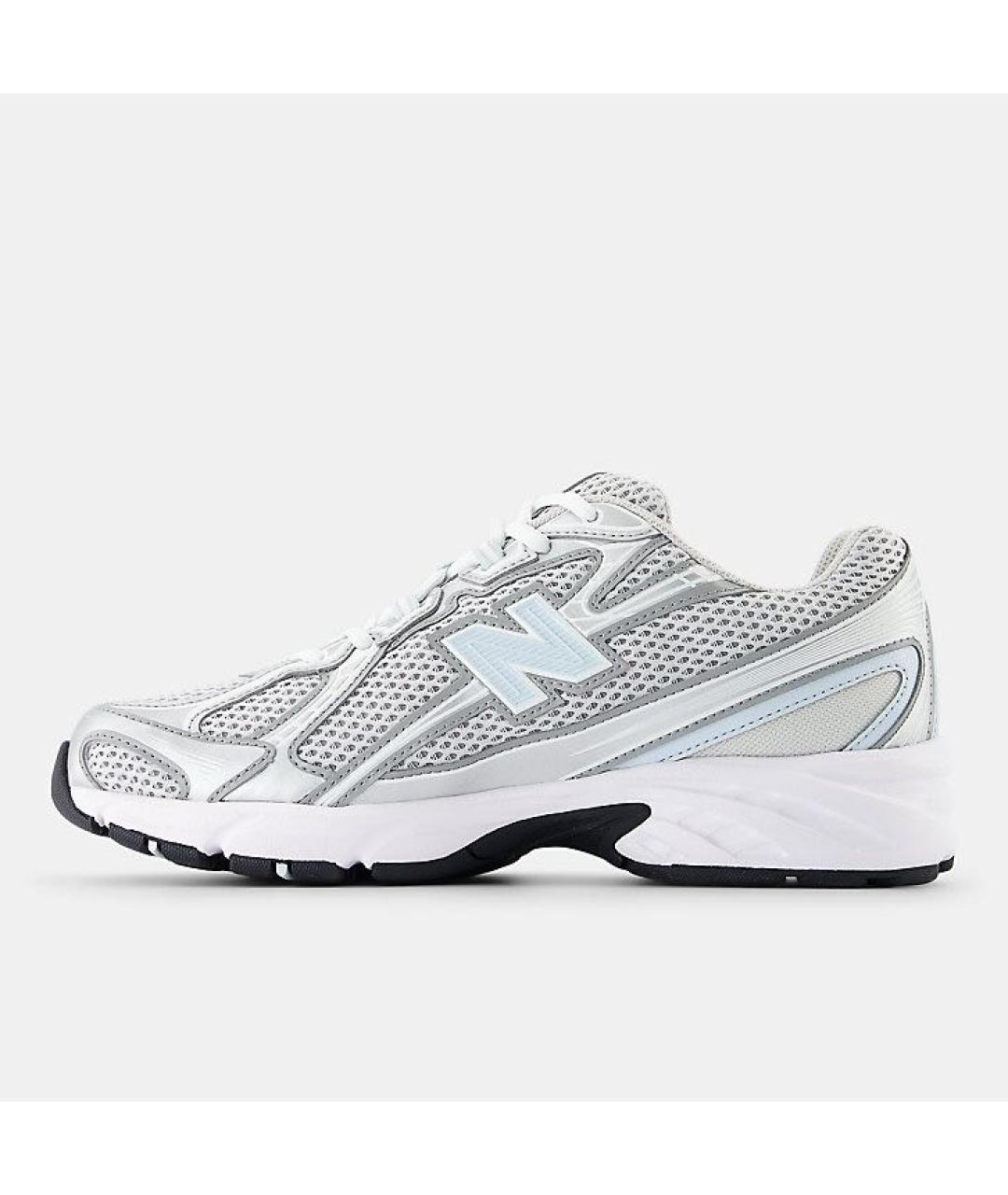 NEW BALANCE Серые текстильные кроссовки, фото 3