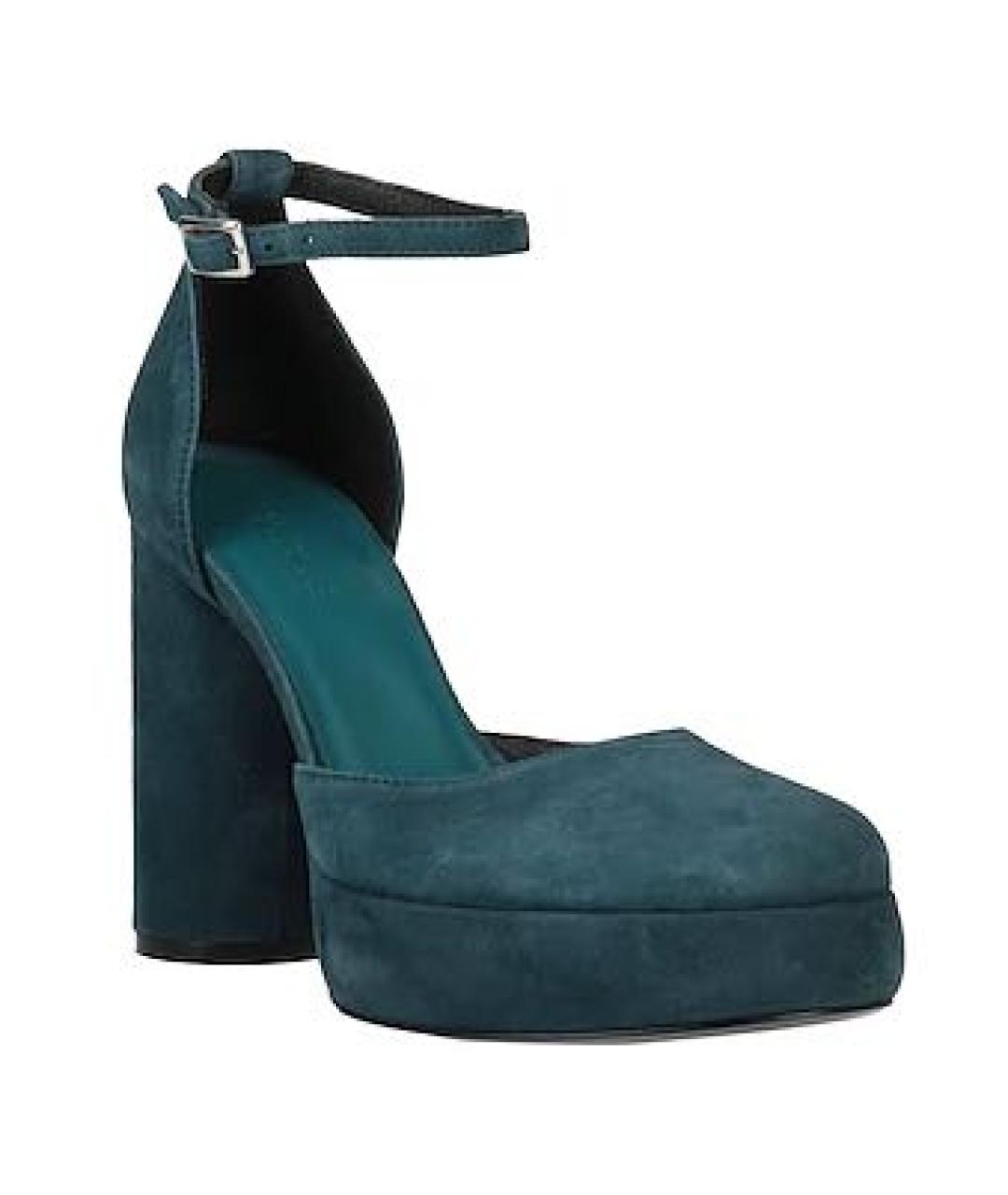 VIC MATIE Синие замшевые туфли, фото 2