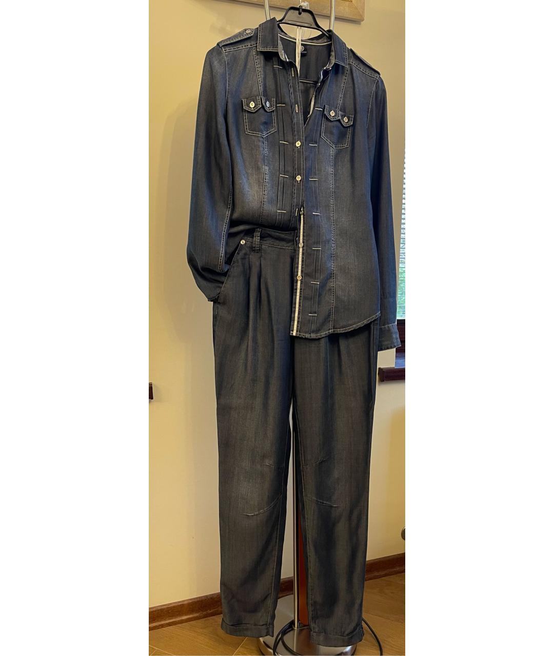 BOGNER Антрацитовый костюм с брюками, фото 9