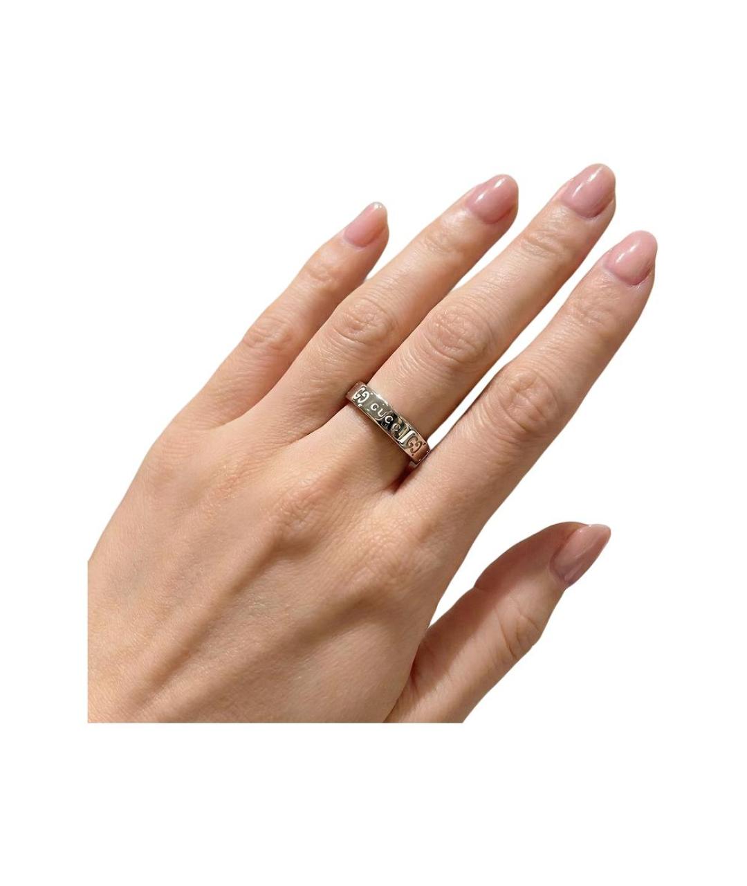 GUCCI Серебряное кольцо, фото 4