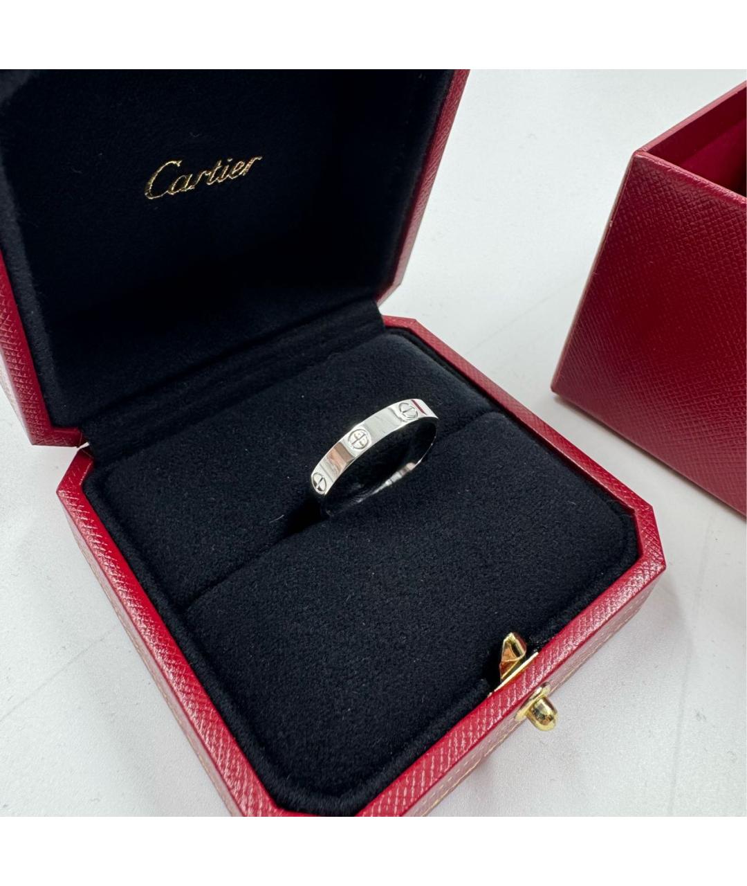 CARTIER Серебряное кольцо из белого золота, фото 3