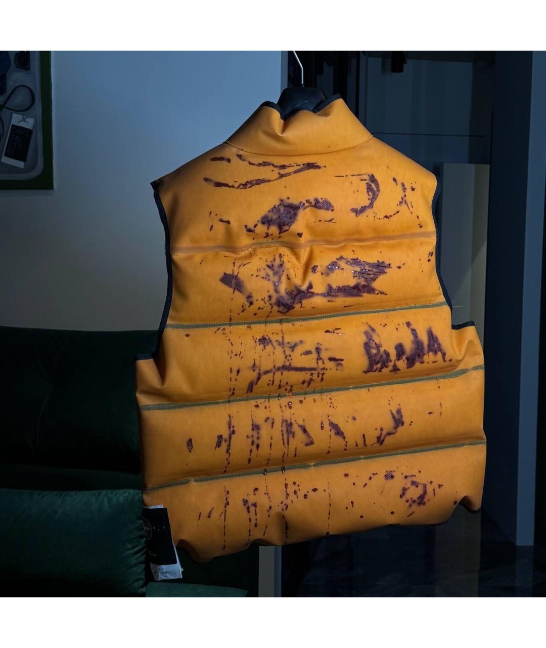 STONE ISLAND Оранжевый жилет, фото 4