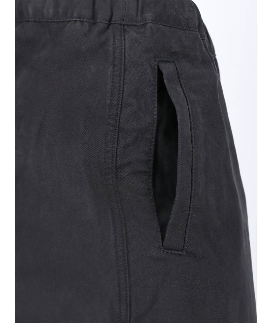 entire studios Черные хлопковые шорты, фото 4