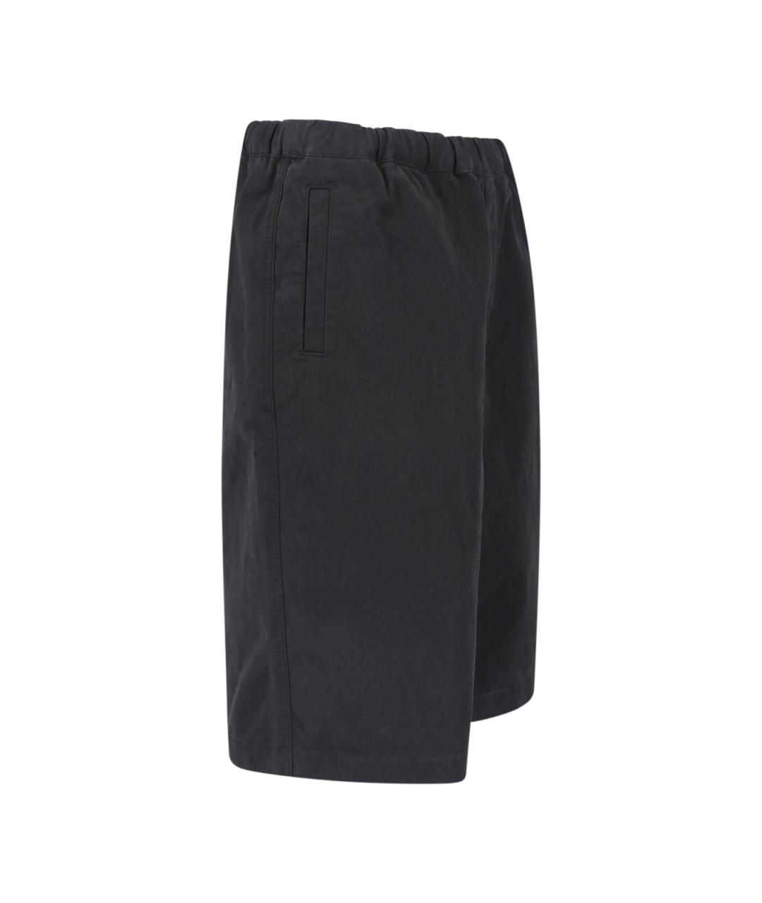 entire studios Черные хлопковые шорты, фото 3