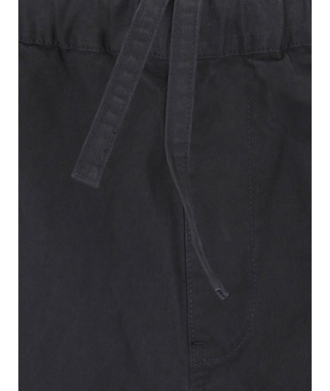 entire studios Черные хлопковые шорты, фото 5