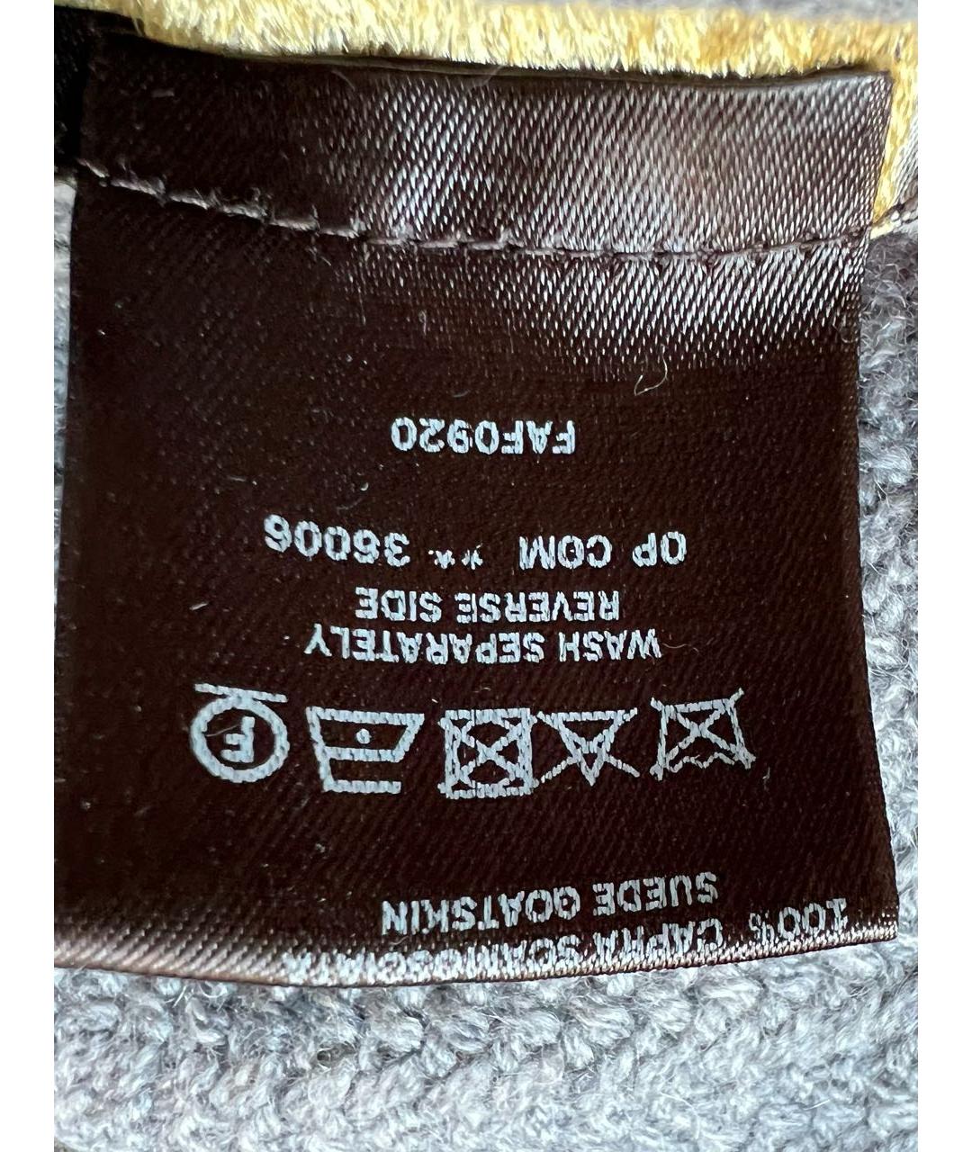 LORO PIANA Серый кашемировый кардиган, фото 7