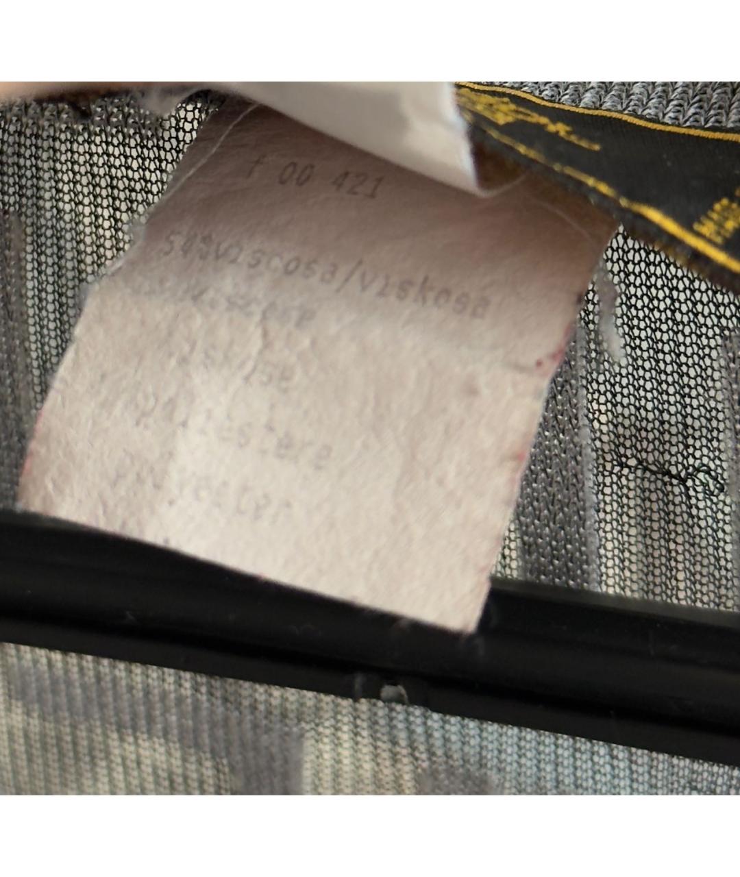 FENDI Черная вискозная блузы, фото 4