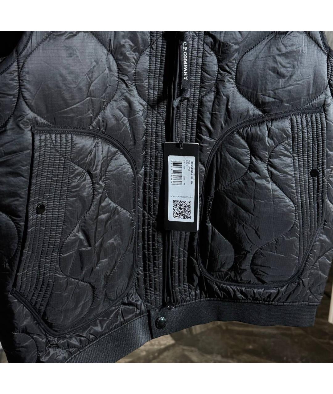 CP COMPANY Черный жилет, фото 4