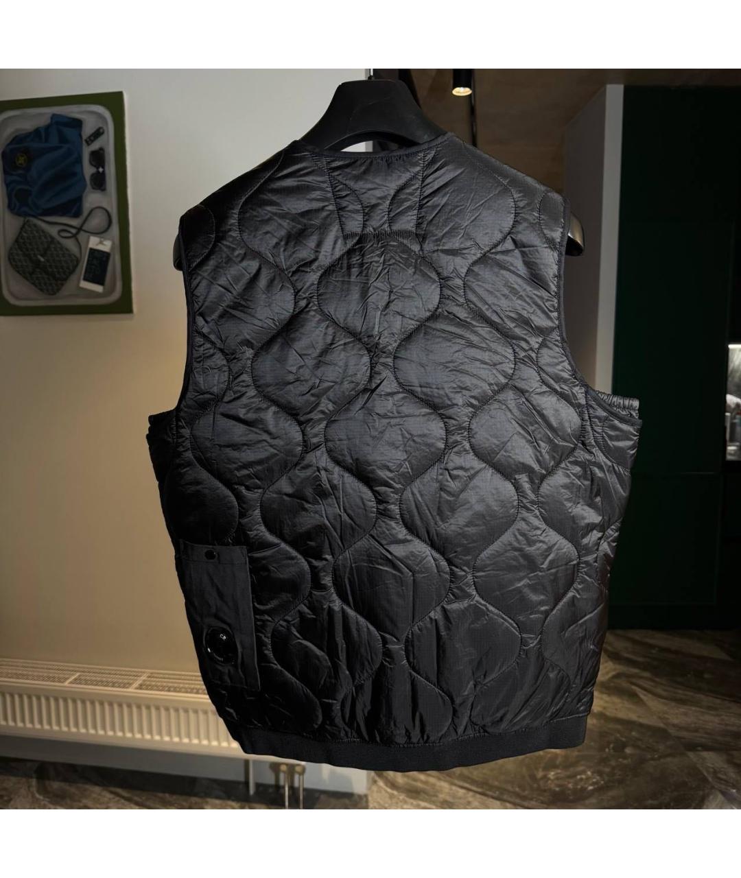 CP COMPANY Черный жилет, фото 2